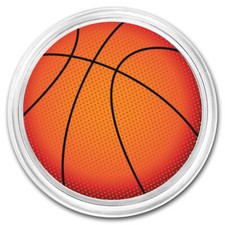 1 oz Silver Colorized Round - APMEX (Basketball) 104.51 per troy oz