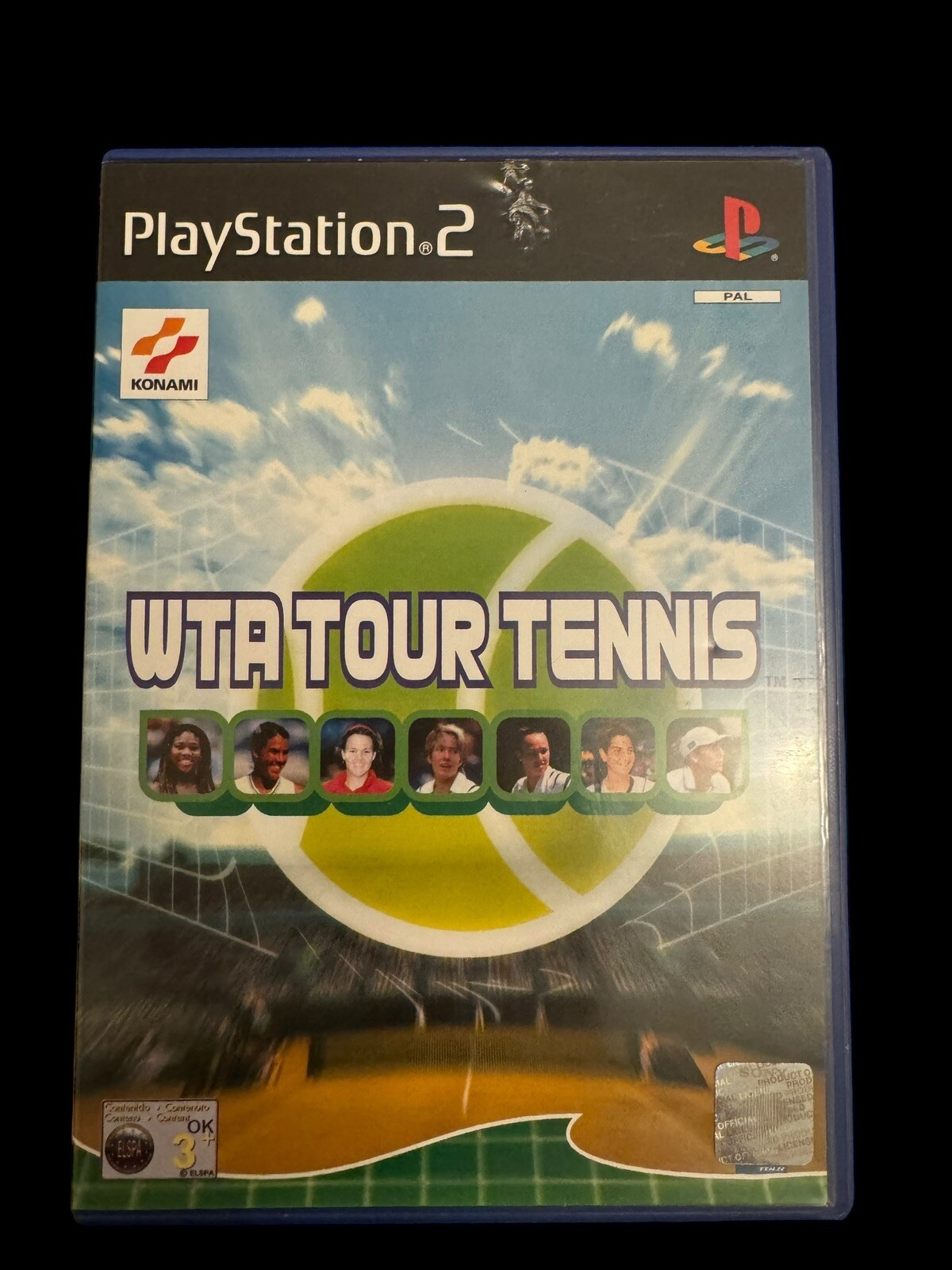 WTA Tour Tennis (PS2) With Manual Konami