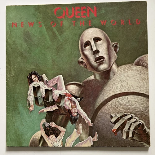 Queen News Of The World Vinyl Record EMA 784 1977 VG+/VG+
