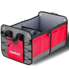 AmeriLuck Trunk Organizer Multi Function Storage Container Collapsible Foldable