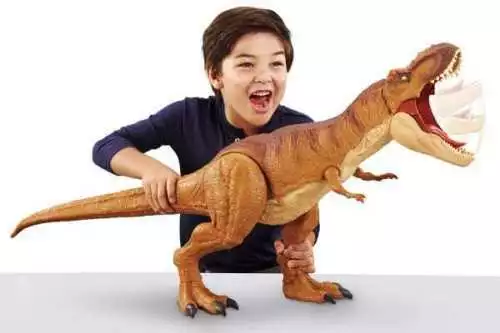 Figurine dinosaure - MATTEL - Jurassic World T-Rex Super Colossal - 60cm -  Dès 4 ans - Cdiscount Jeux - Jouets