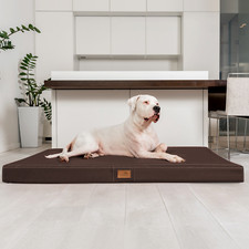 tierlando® OSCAR VISCO Orthopädische Hundematte Matratze Kunstleder Hundebett 