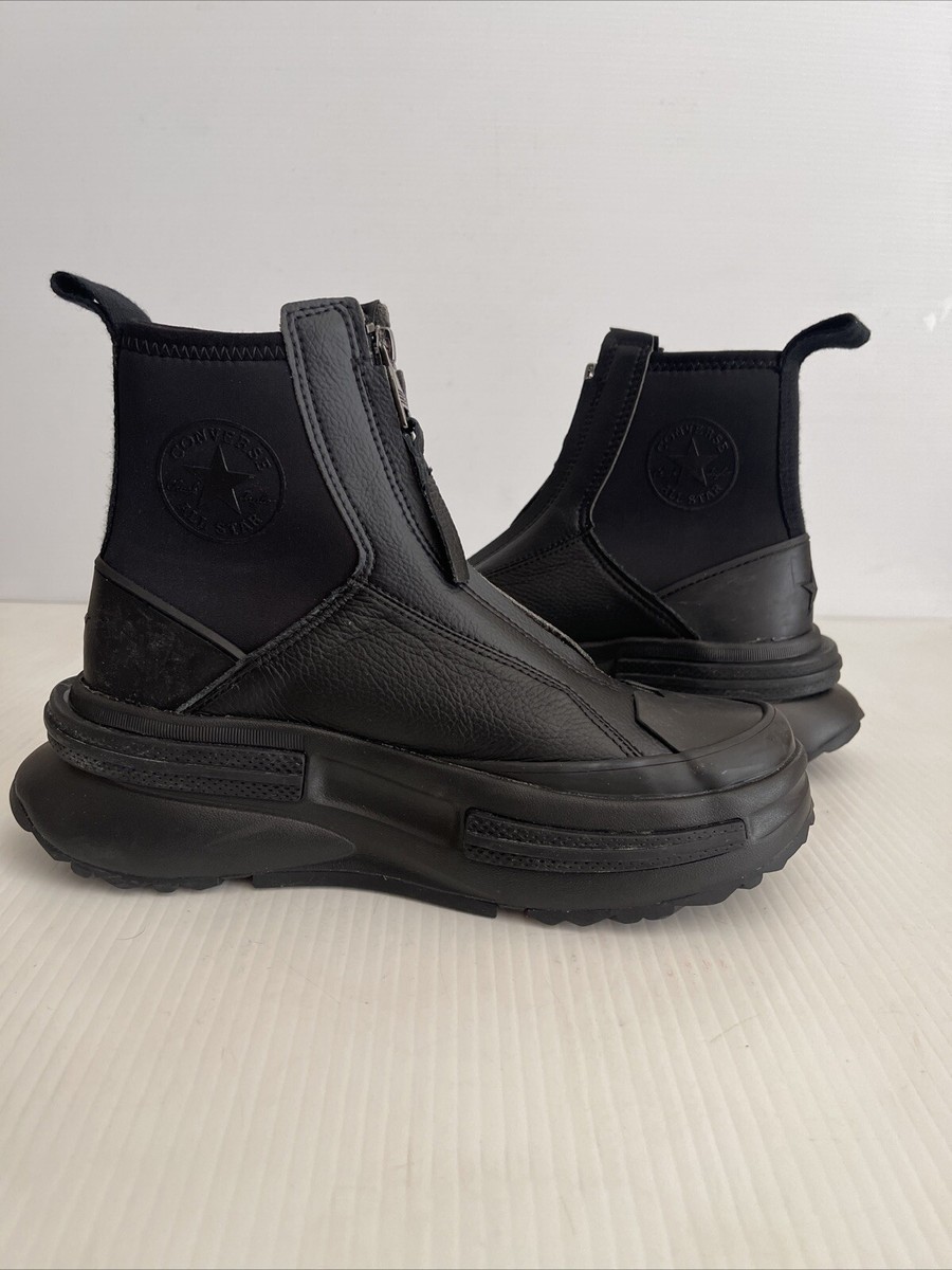 NEW Converse Run Star Legacy Chelsea CX Zip Shoes A04697C - Black