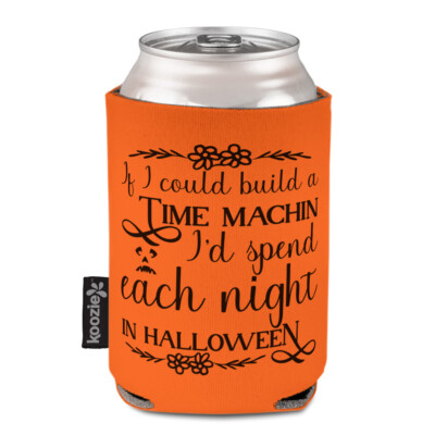 Sleeves Koozies for Cans Drink Cooler Build Machine I'D Spread Night Halloween