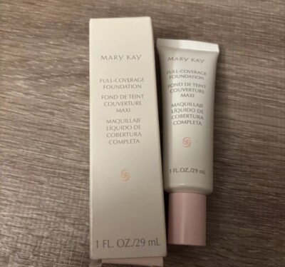 NIB Mary Kay Full Coverage Foundation Beige 400 Normal/Dry -Pink Cap 367900 Rare