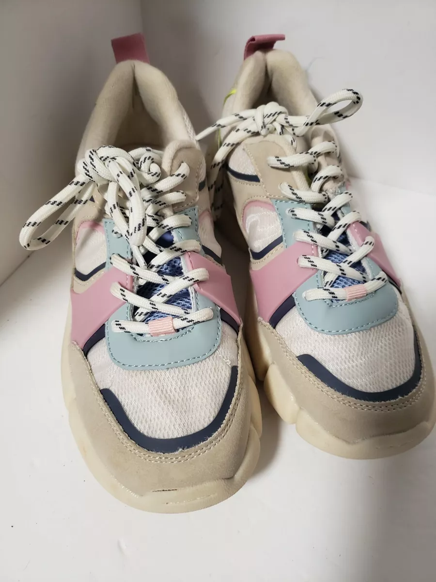 Cute Zara Sneakers Multicolored Chunky Sole US Size 2302/631⭐️ | eBay