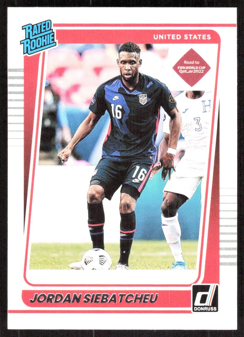 2021 2369D Donruss RATED ROOKIE Jordan Siebatcheu Rookie USA #194