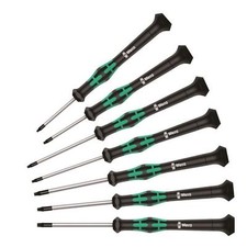 Wera 05345276001 Kraftform Micro Torx HF Precision Screwdriver Set 7 Pieces