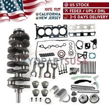 G4KF 2.0T Engine Piston Gasket Seal Kit ＋ Crankshaft Rods Timing For Hyundai KIA