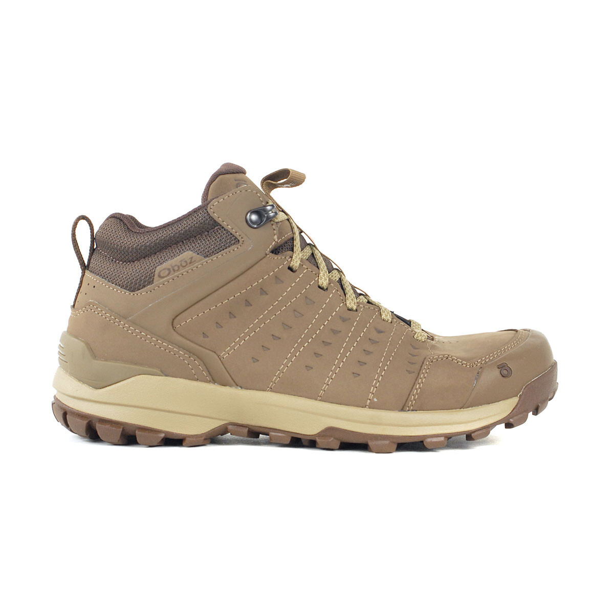Oboz Men\'s Brown Hiking Boots Oboz Sypes Mid Leather Waterproof Men's Boot - Free  main image 4