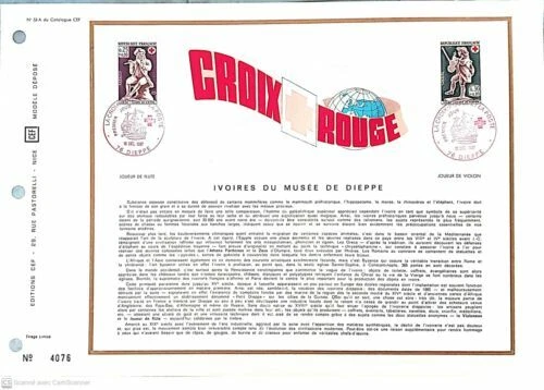 Sellos de Francia y sus colonias de 2 sellos, cruz roja