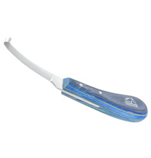 Farrier Hoof Knife with High Carbon Stainless Steel and Sheet Handle.