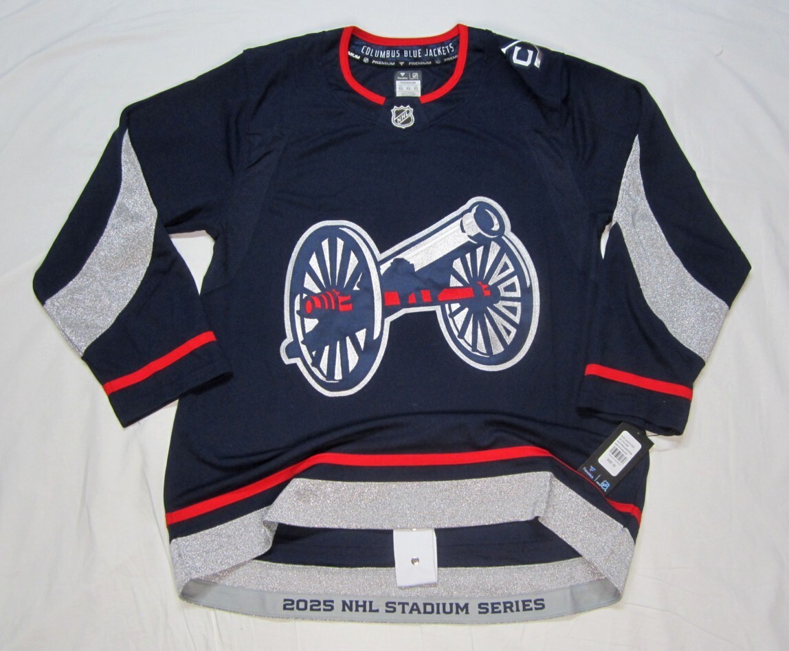 Columbus Blue Jackets STADIUM SERIES size 54 XL Fanatics Premium