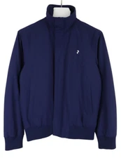PEAK PERFORMANCE Shorelin J Jacket Men's SMALL Full Zip & Snap Buttons Lined