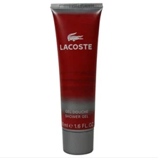 Lacoste Red by Lacoste for Men Shower Gel 1.6oz New