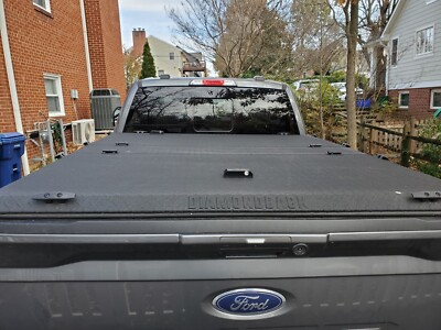 Diamondback Truckbed Cover HD, Rugged Black, Pre-installed Anchors (fits 6.5ft)