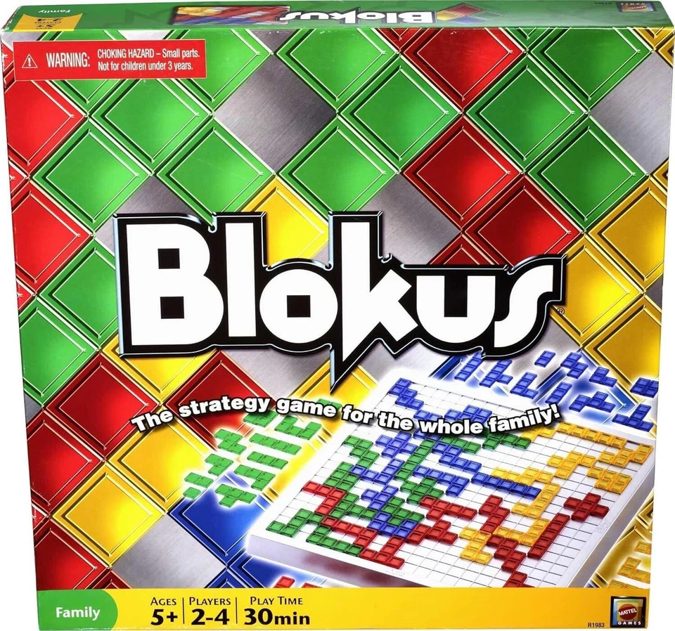 Blokus XL Juego de Mesa de Estrategia - Diversión para Niños y Adultos, Tablero de Gran Tamaño 12 x 12 Foto 3 de 4