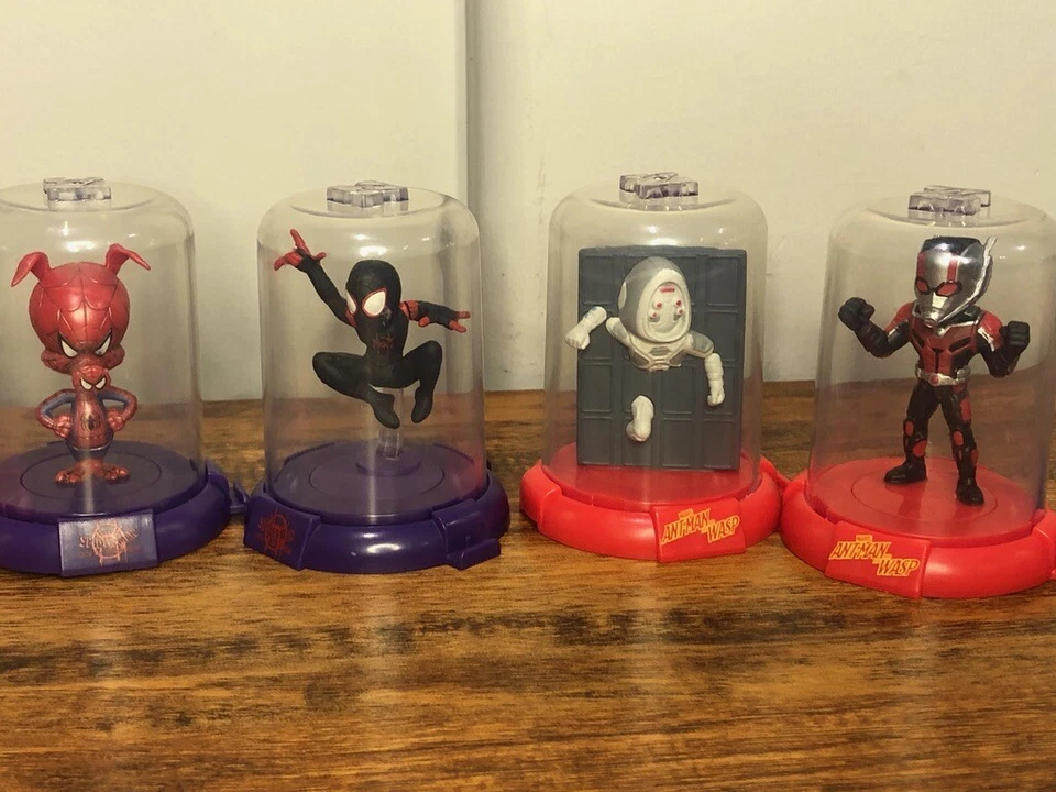 Zag Toys Marvel Lote 10 Vengadores Spider-Man Ant-Man Dr. Strange Miles Ghost Rider Foto 4 de 4