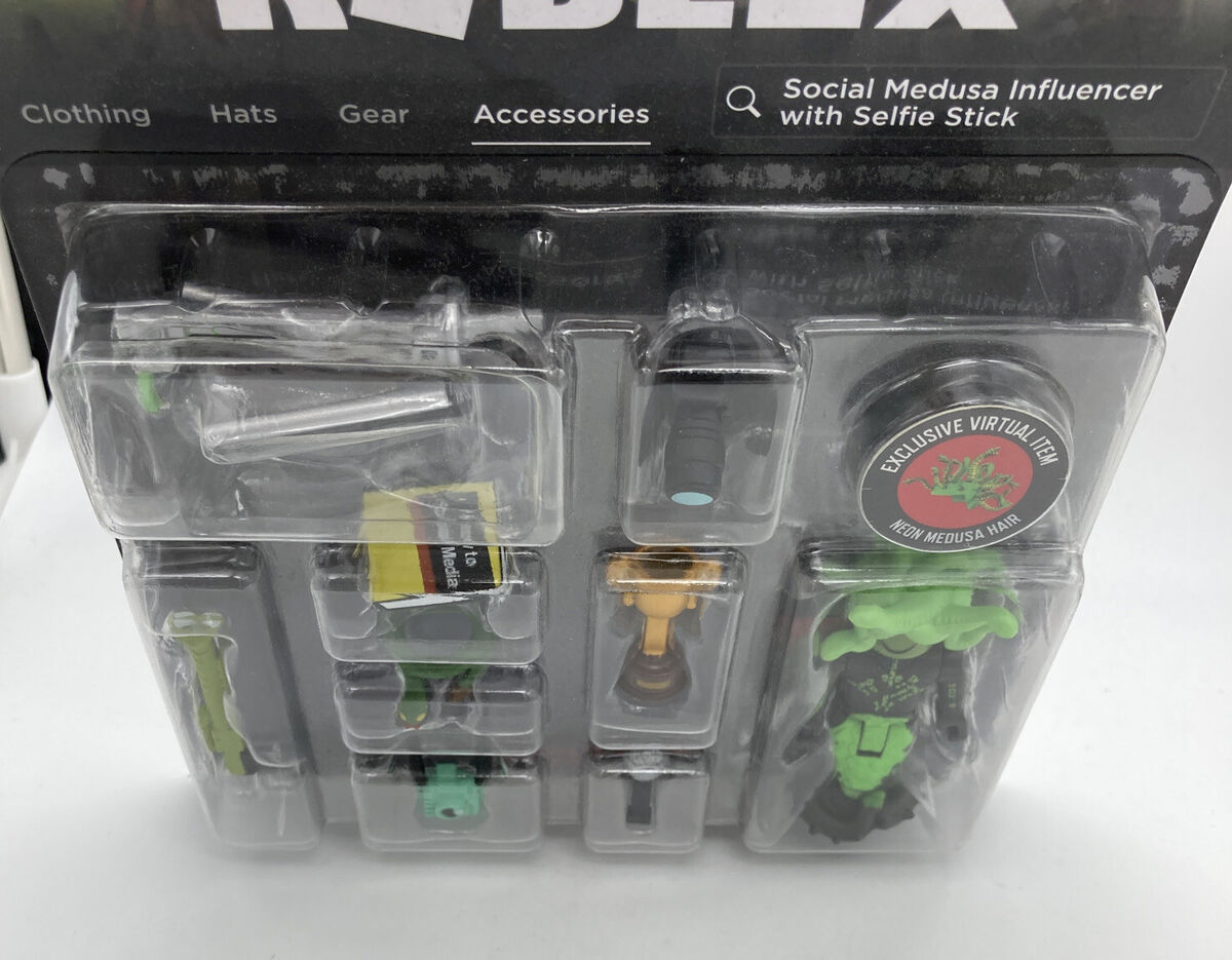 Mini Figura Roblox - Avatar Shop - Social Medusa Influencer