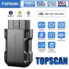 2025 TOPDON TopScan Car Code Reader All System OBD2 Scanner Diagnostic Tool