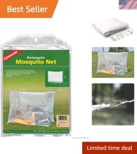 Durable Rectangular Mosquito Bed Net 32x78 - Guard Against Biting Insects