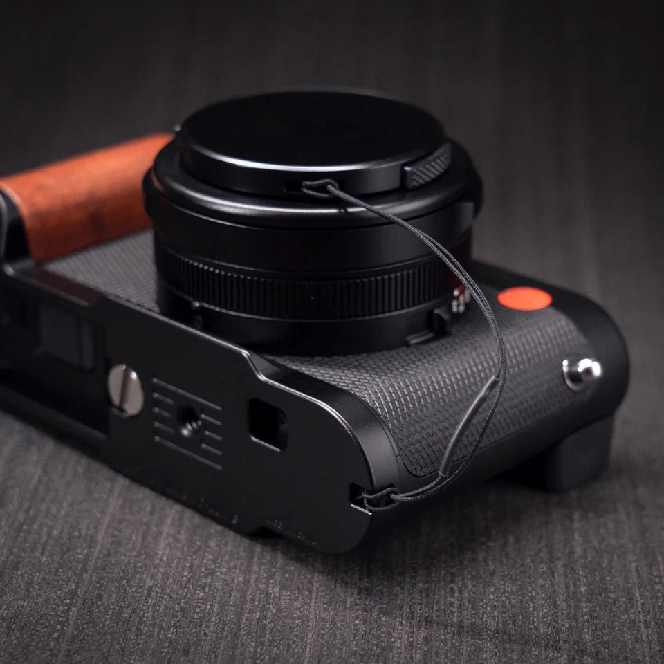 Wood Hand Grip Alloy Base QR L Plate For Leica D-LUX8 LUX8 Type 3952A Camera - Image 3 of 4