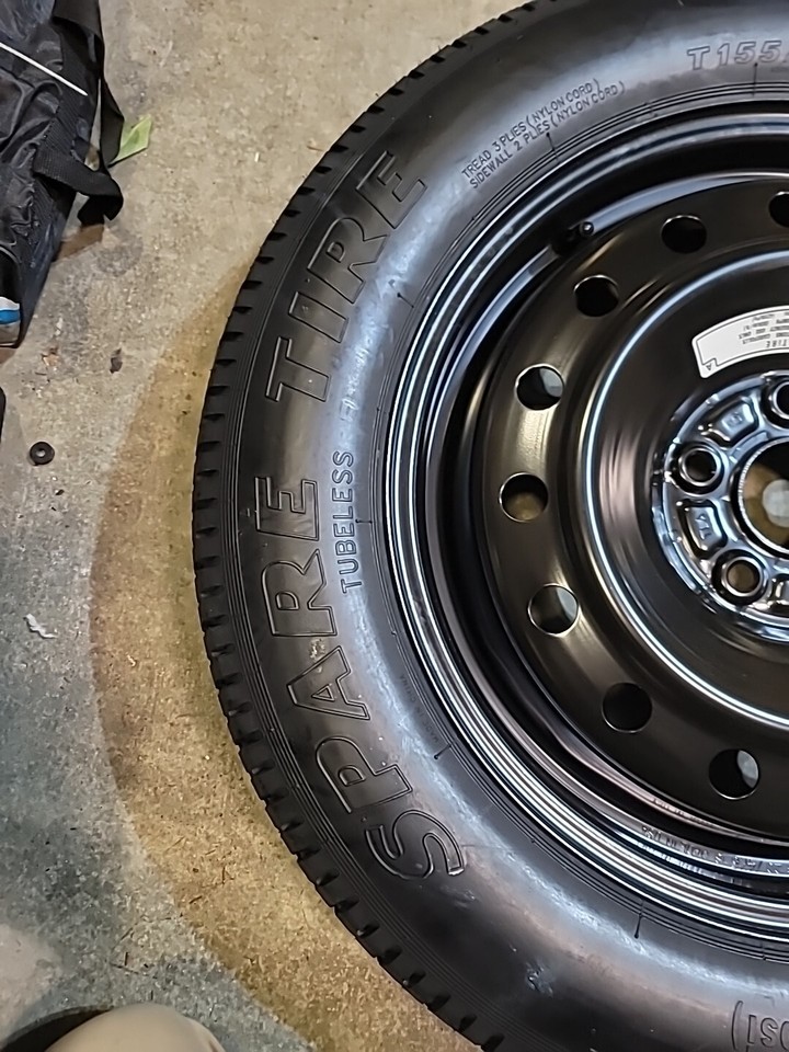 NEW T155/90D17 101M Temporary Emergency Spare Compact Donut Tire Rim ...