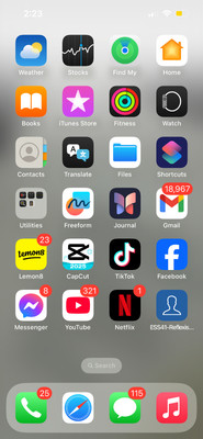 iPhone 13 - 256 GB - midnight (Unlocked) with TikTok CapCut and lemon8