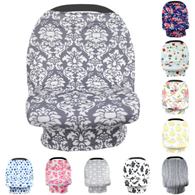 4 in 1 Multi-Use Cover for Nursing Baby Car Seat Stroller Scarf Shopping Cart