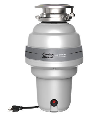 American Standard 1.25 HP Premium Garbage Disposal with Cord, Anti-Jam and Quiet