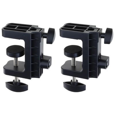 2Pcs C Clamps Jaw Small Desk Clamp Rustproof Corrosion Resistant for Welding