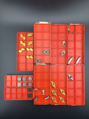 SANDVIK LOT OF 31 CARBIDE TURNING/ GROOVING INSERTS ~NEW PRODUCT~PARTIAL BOXES~