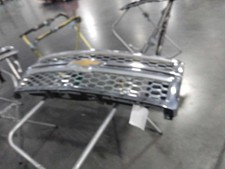 Grille Chrome Surround Black Bars Fits 14-15 Silverado 1500 Pickup 783232