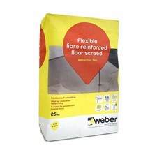 Weber Floor Flex self-levelling & smoothing compound, rapid-setting 5-50mm, 25kg