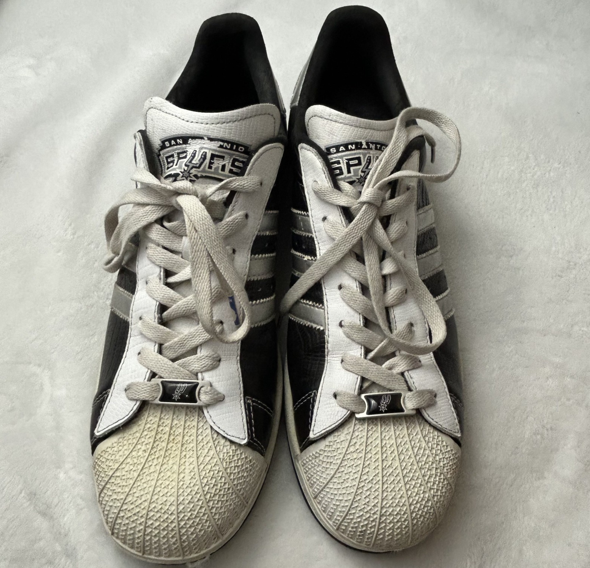 Adidas Superstar Shoes San Antonio Spurs NBA Men's Shoes RARE Size: 12 |  eBay