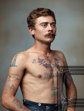 Vintage, Tattoo Art photography 11 x 14" Photo Print
