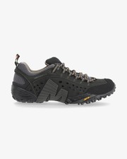 Image of MERRELL Mens Black Intercept Walking Shoes UK 7.5 BRAND NEW Ref 1516