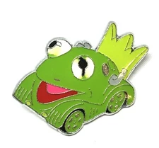 Disney Trading Pin - Disney Racers Kermit the Frog Muppets