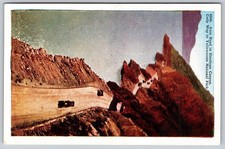 Shoshone Canyon Cody Wyoming Yellowstone National Park Auto Road Postcard PC084