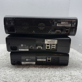 Lot Of 3 Microsoft Xbox 360 Consoles For Parts Only AS-IS