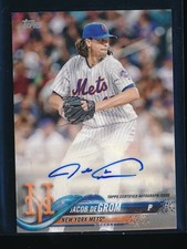 Jacob DeGrom 2018 Topps Mini Auto SSP RARE