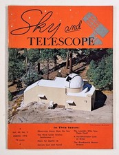 1972 Mar SKY & TELESCOPE Lunar Science Conference APOLLO 16 Lost Comets LEONIDS