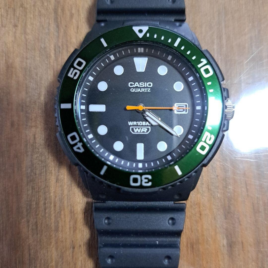 CASIO MRW-240H Men's Watch Quartz 10 ATM Water Resistant Resin Analog From Japan