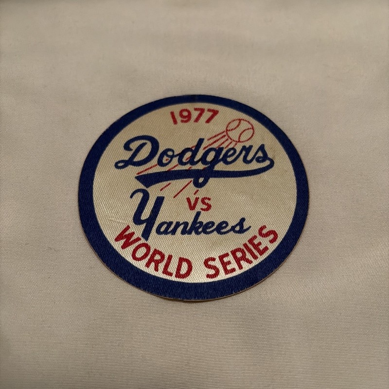 1977 Los Angeles Dodgers vs New York Yankees World Series Sticker Vintage