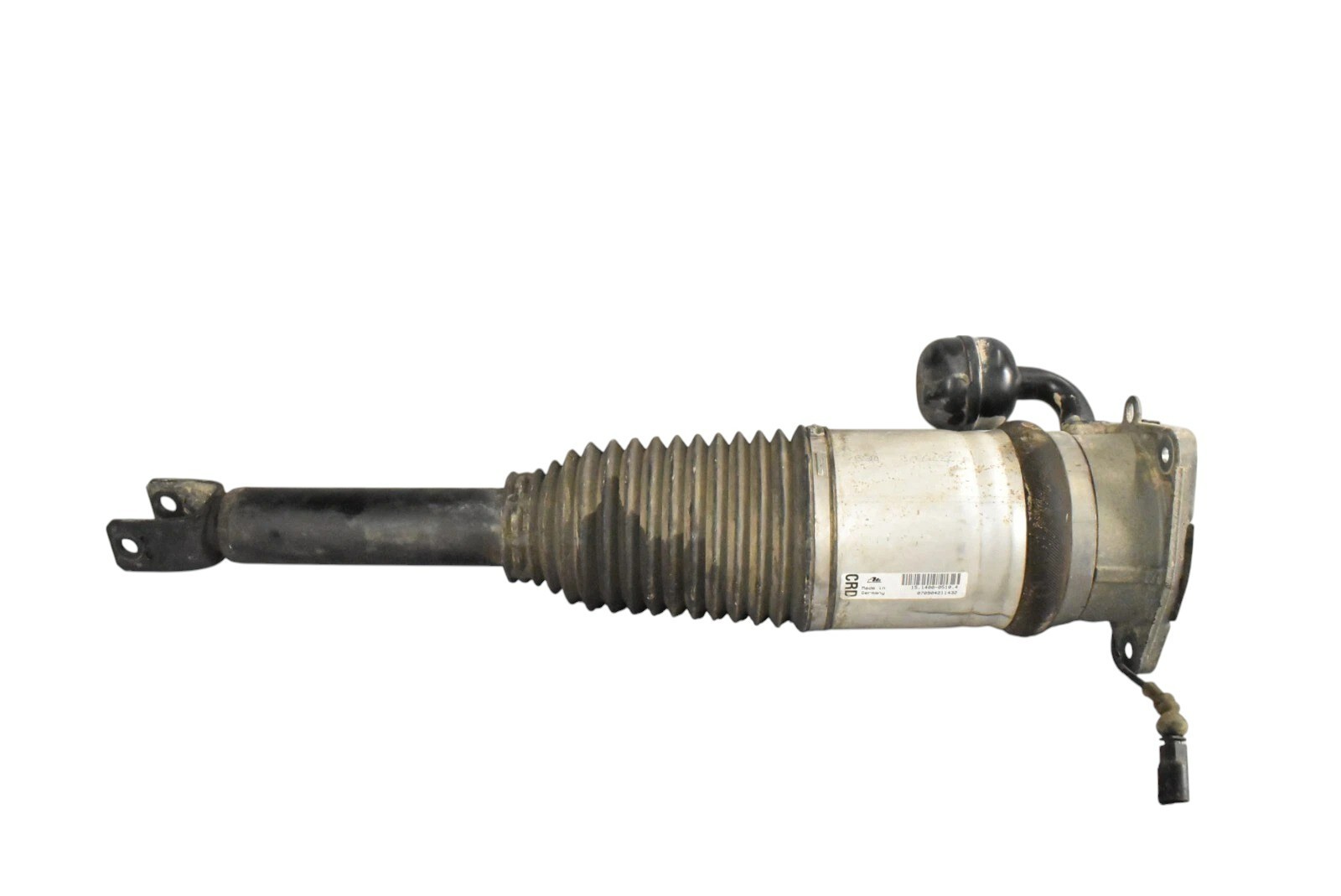 07-11 Bentley Continental Rear Right Air Spring Air Shock Strut 3W7616002A Oem
