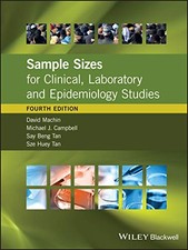 Sample Size Tables for Clinical Studies. Machin 9781118874943 Free Shipping**