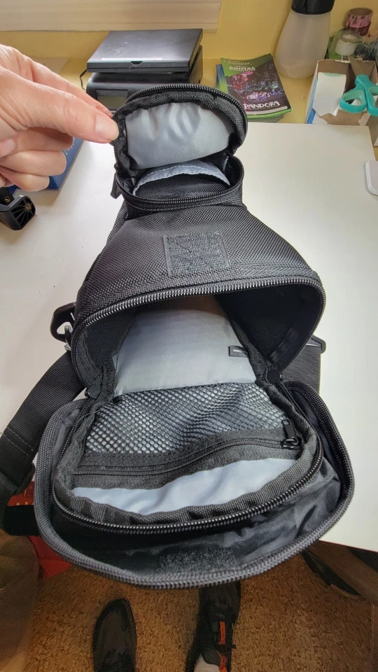 Paquete de zoom Canon 1000 funda de carga superior/bolso para cámara de hombro Foto 4 de 4