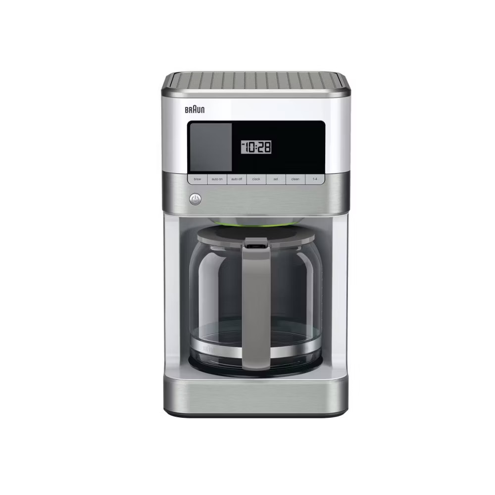 White Brewsense 12-cup Kf6050wh/white 1000w