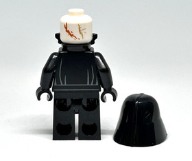LEGO Darth Vader Minifigure White Head Star Wars Rebels 75150 sw0744