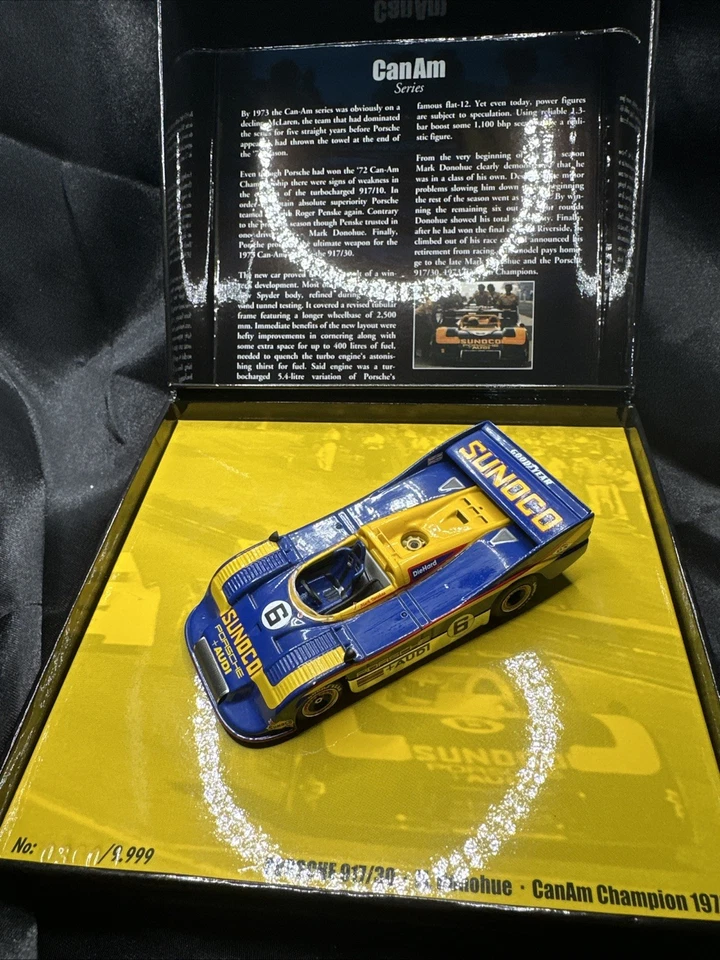 Minichamps 1:43 1973 Porsche 917/30 No 6 Can-Am, Mark Donohue Boxed USA - Image 3 of 4